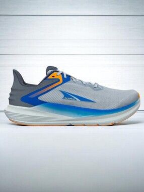 ALTRA Men's Torin 8 Lightweight Running Shoe - Dark Gray /Blue